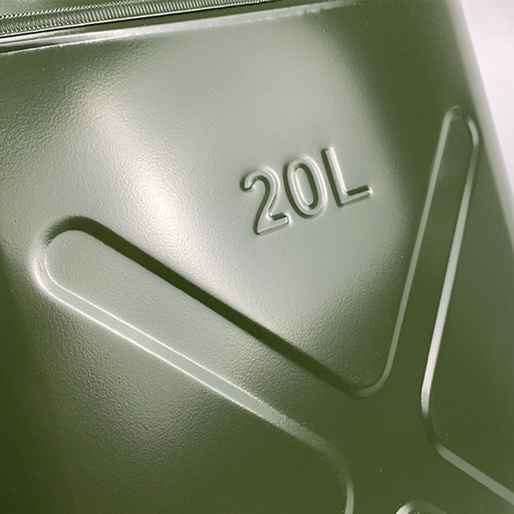 20L Army Green Jerry Can - 0.8mm Thickness